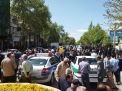 گزارش تصویری  تجمع مردمی در حمایت از حمله موشکی سپاه 